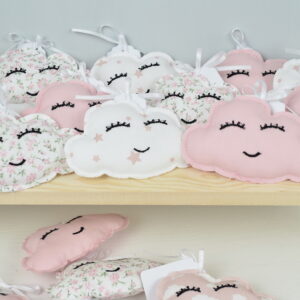 Bomboniera Luna, Stella o Nuvola. Taglio Vivo. Portachiavi.