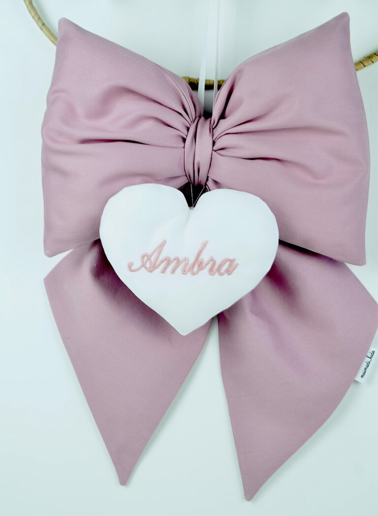 Fiocco Imbottito con Pendente 35cm