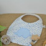 Bavaglini Neonato e bambini Cotone davanti e Applicazione ricamata