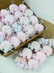 Bomboniere elefantino in cotone