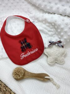 Bavaglino Natalizio Personalizzato