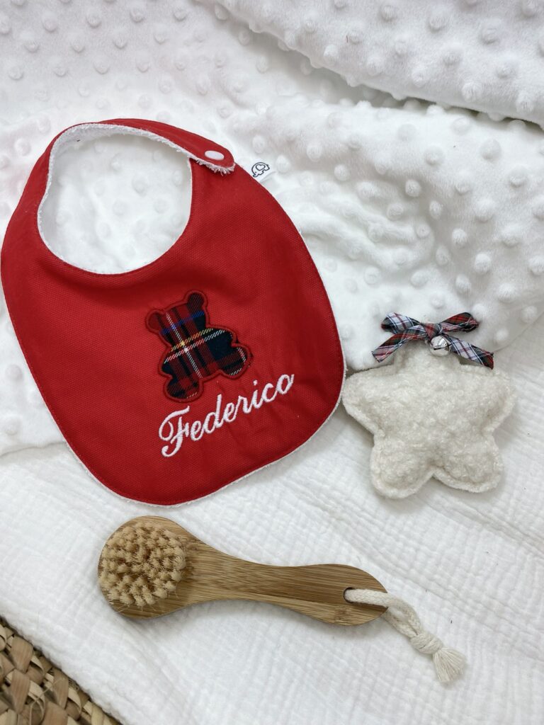Bavaglino Natalizio Personalizzato