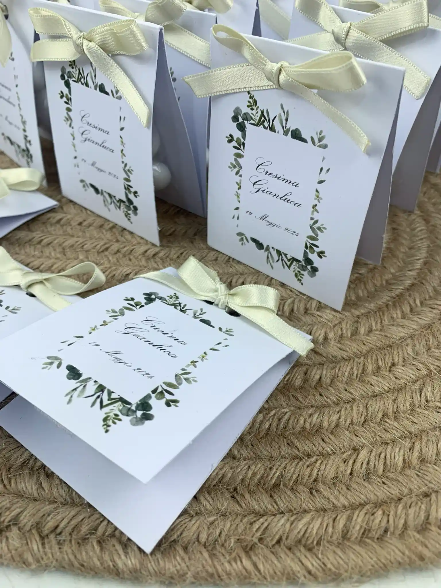 Cartoncino porta confetti