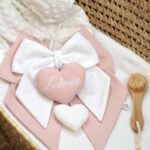 fiocco nascita, fiocchi nascita, fiocco bimba, ficco fatto a mano