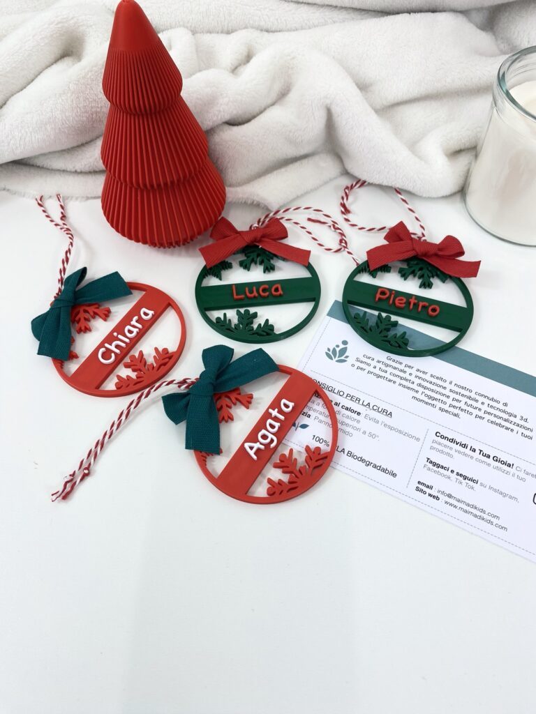 Pallina Albero di Natale in 3d