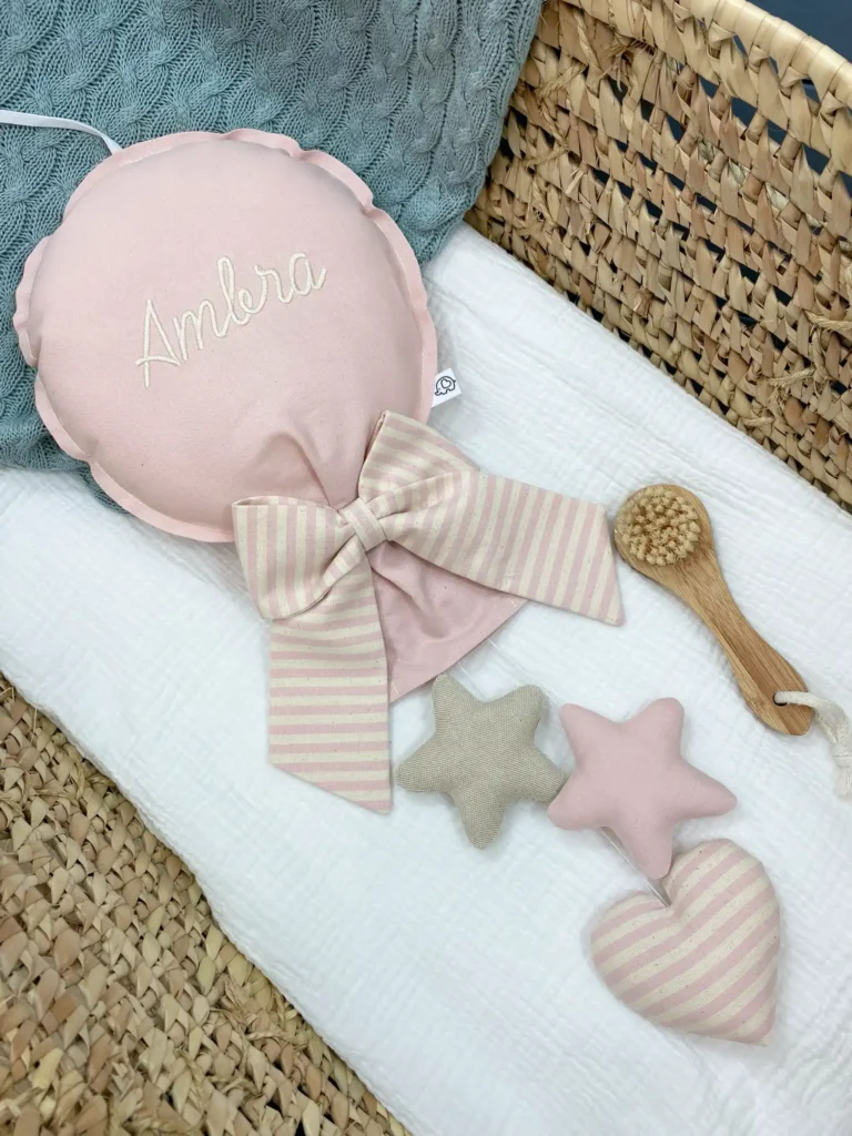 Fiocco nascita palloncino 3 pendenti