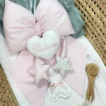 Fiocco Nascita Personalizzato Rosa