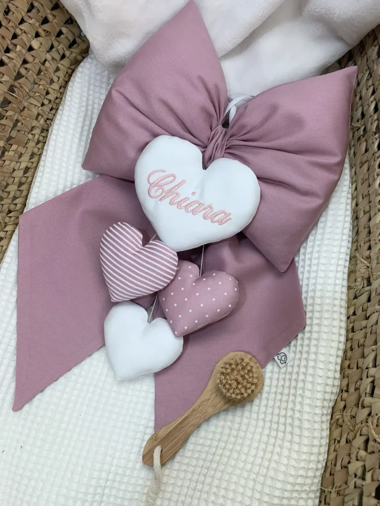 fiocco nascita rosa piquet