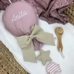 Fiocco Nascita a Palloncino Rosa