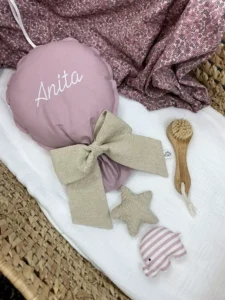 Fiocco Nascita a Palloncino Rosa