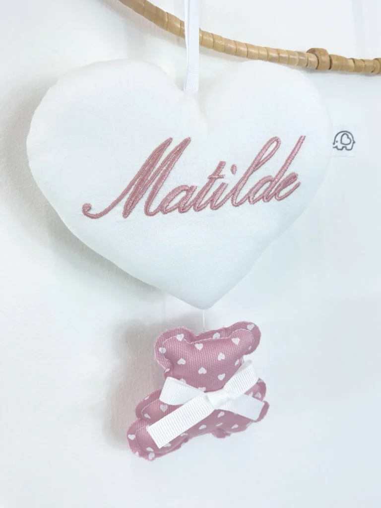 Pendenti Culla Personalizzati con ricamo