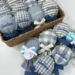 bomboniere palloncino bimbo ricamate