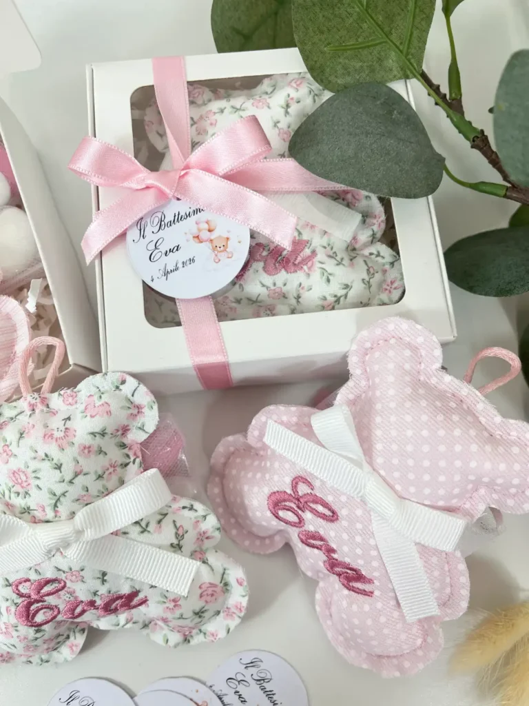 bomboniera orsetto in scatola