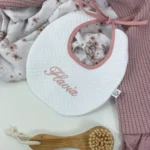 bavaglino neonata elegante battesimo